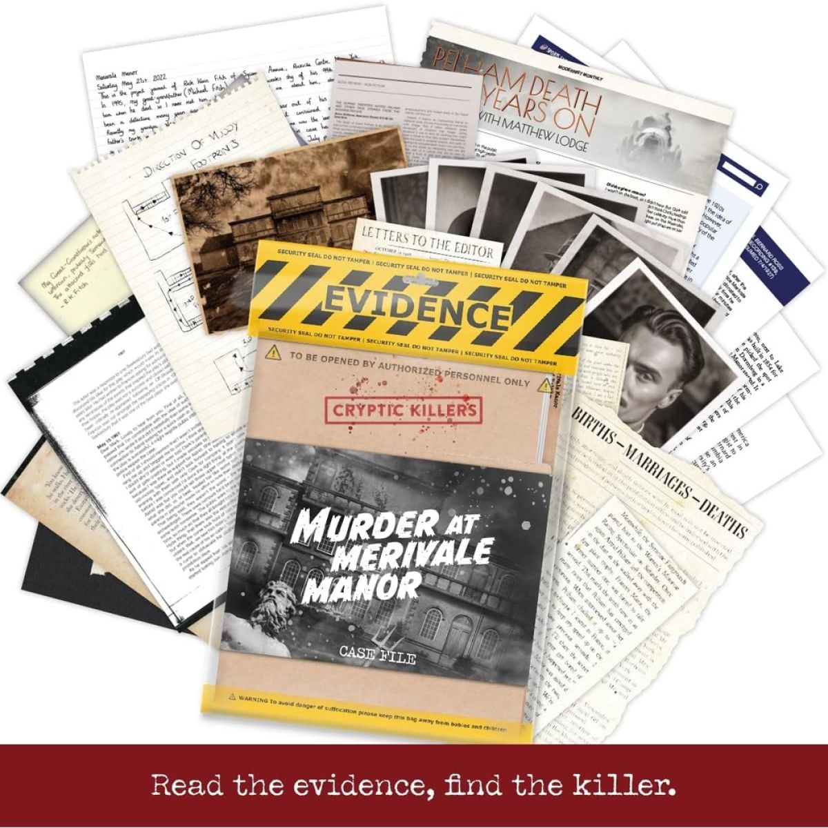 Cryptic Killers : Murder at Merivale Manor